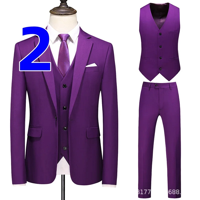 M10313 Men's casual suits Korean style trendy cool small suits