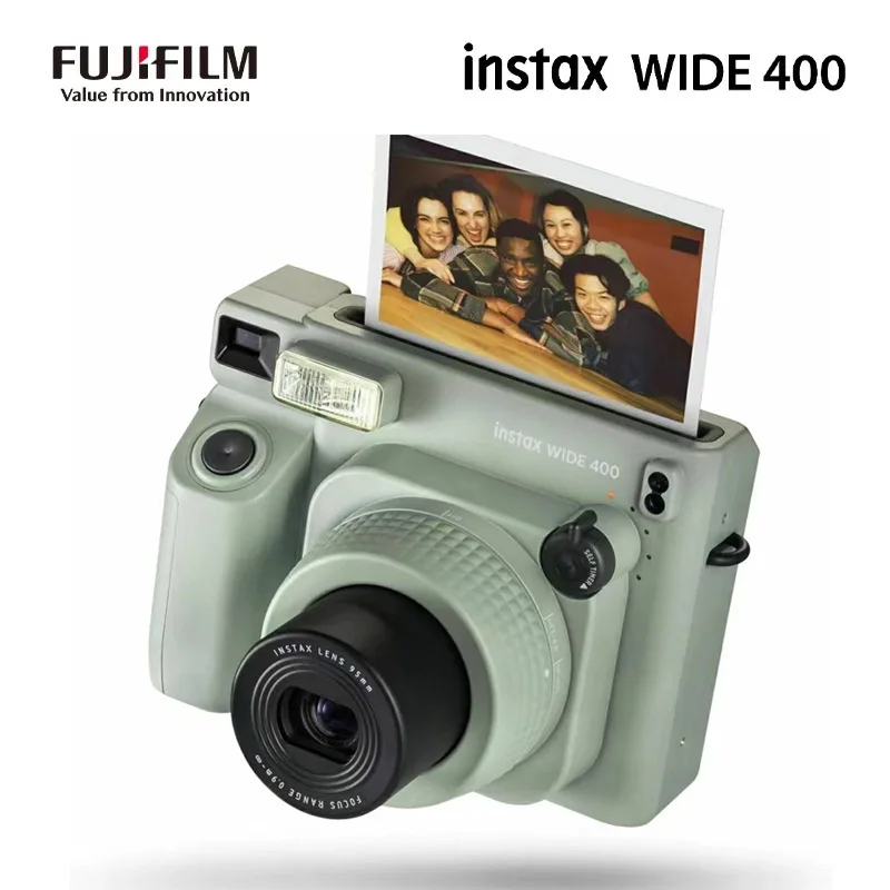 

New Fujifilm Instax WIDE 400 One-Time imaging Camera Captures Wide400 Wide images