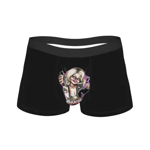 Bride Of Chuckys Underwear  Breathable Underpants Design Shorts Briefs For Male Pouch Oversize Boxer Shorts