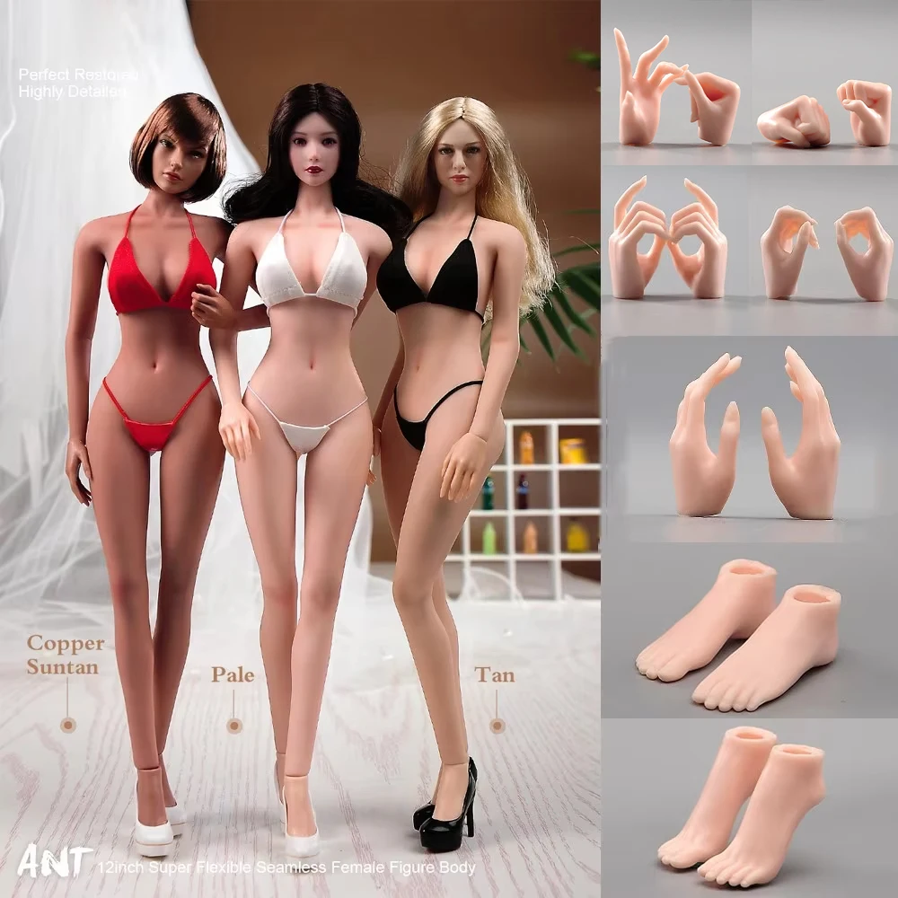 ant-t302-1-6-makeup-seamless-female-action-doll-12-inches-large-bust-super-soft-female-body-pale-suntan-ordinary-bronze-suntan