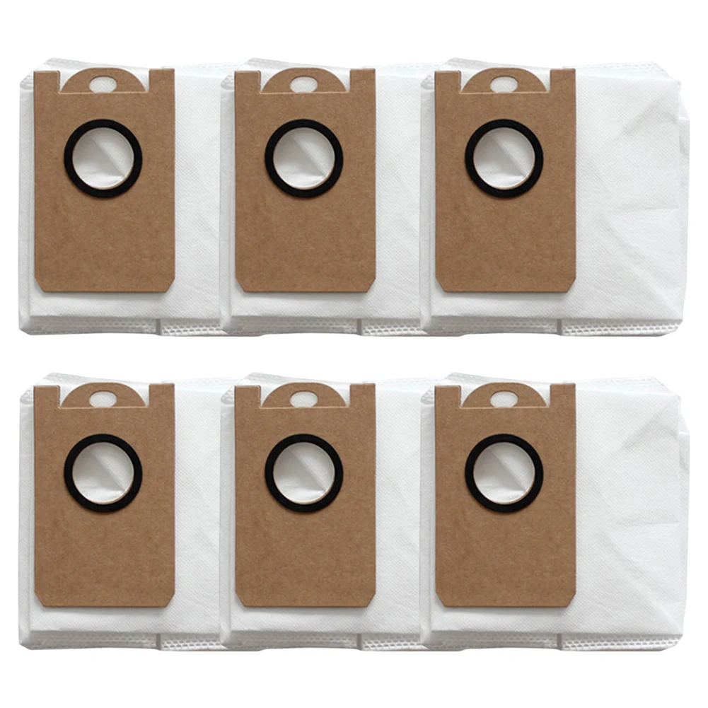 6 Pack of Dust Bags for iHome For AutoVac Nova S1 Pro Robot Vacuum Convenient Replacement Solution with Optimal Filtration