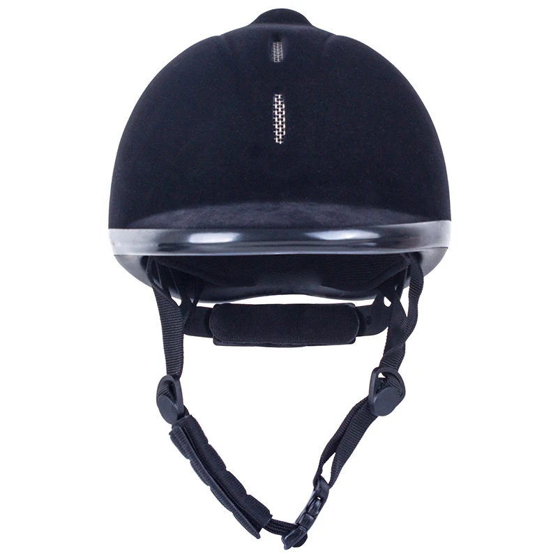 New Upgrade Equestrian Helmet Adjustable Velvet Riding Hat Equipment