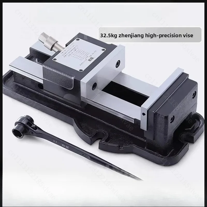 Precision Pneumatic Hydraulic Machine Vise 4000kgf Clamping Force High Speed MC Machining Center Fixture for CNC Milling Process