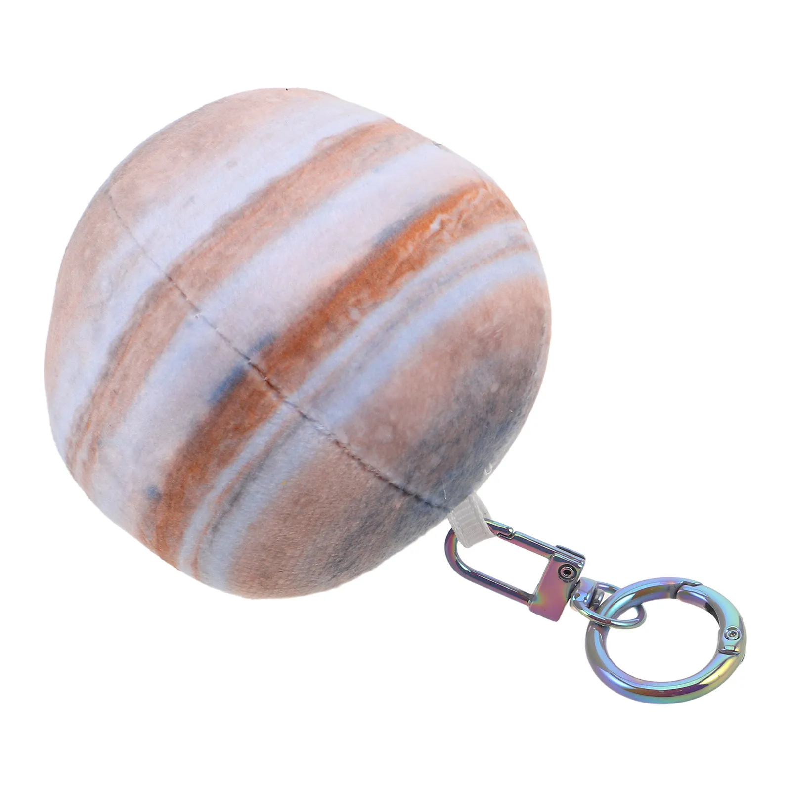 

Planet Stuffed Animal Keychain Soft Globe Solar System Pendant for Bag Car Backpack Charm Space Theme Party Favor Classroom