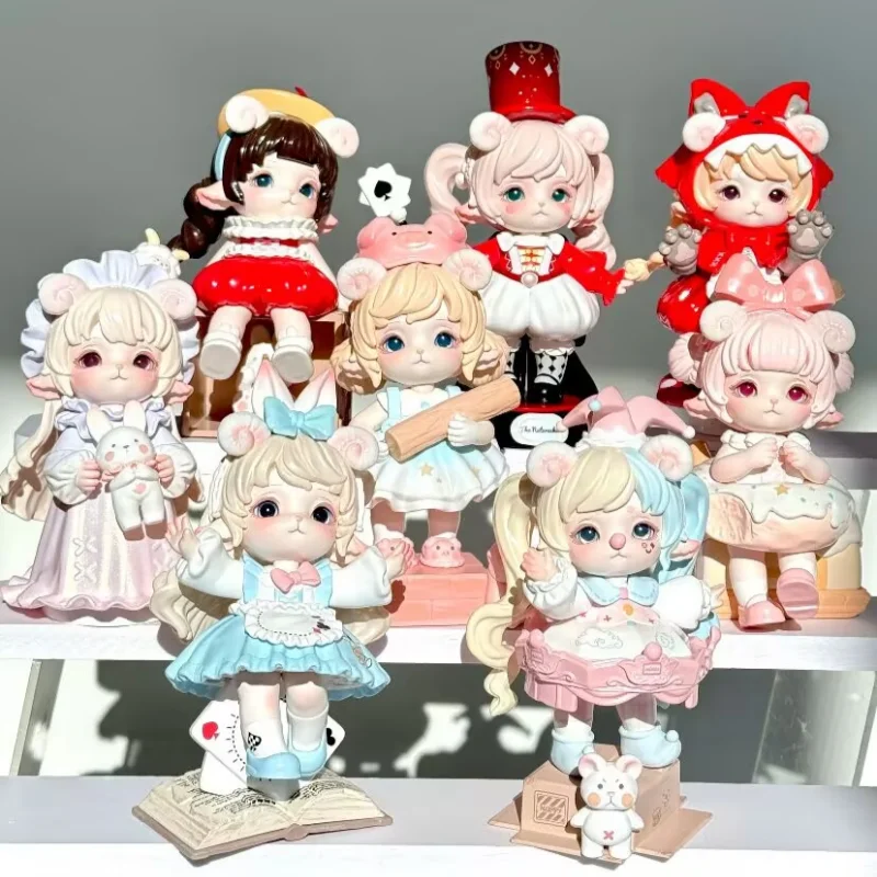 

Mimia3.0 поиск для деревенской серии Yangjiao, фигурка, игрушка-прилив, настольные украшения, загадочная коробка, украшение комнаты, игрушка-сюрприз, подарок