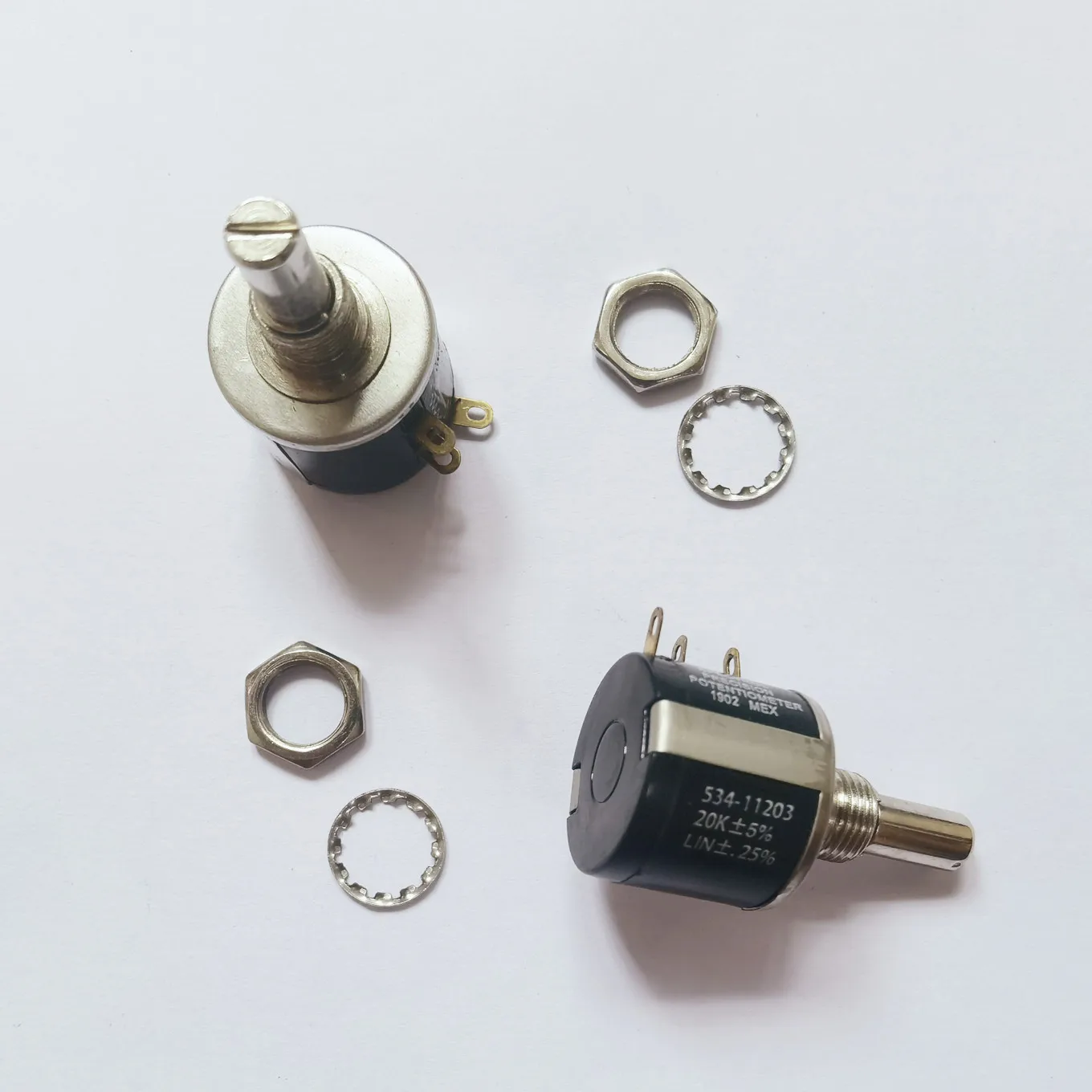 

Original new 100% 534-11203 20K 534-11503 50K 534-11104 100K 534-11501 500R multi-coil wire-wound potentiometer (SWITCH)
