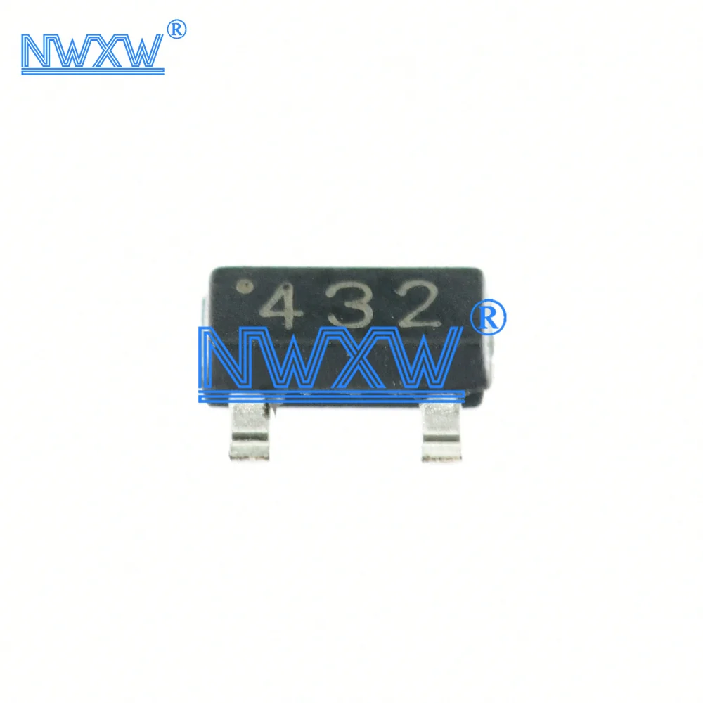 TL432 Surface mount Transistor TL432 CJ432 Silk screen 432 SOT-23 Voltage Reference Chip 432