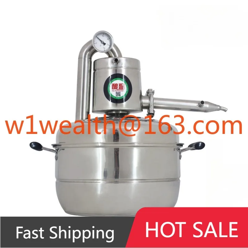 10 L alcohol distiller, high quality stainless steel home distiller brewing equipment