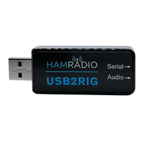 BAAE USB2RIG Radio USB Sound Card Connector for KENWOOD, YAESU, ICOM Business Radio