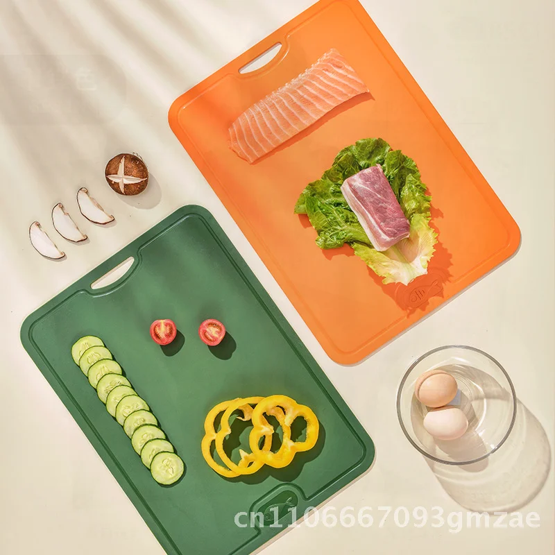 

Многофункциональная разделочная доска из ТПУ, двухсторонняя настенная кухонная разделочная доска, антибактериальная, против плесени для