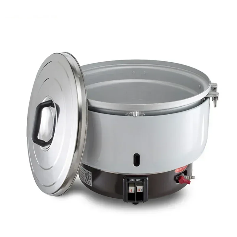 

7L Propane Rice Cooking Machine,Commercial Large Capacity Cooker for Dining Hall,Natural Fuel Stainless Steel Food Processor