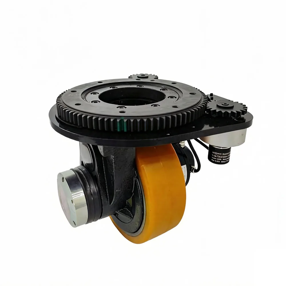 MDBOT Industry Traction Wheel Part 1 Ton Capacity AGV Steering Drive Wheel Unit with 1900W Motor 6 Nm Torque 1.2 m/s Speed