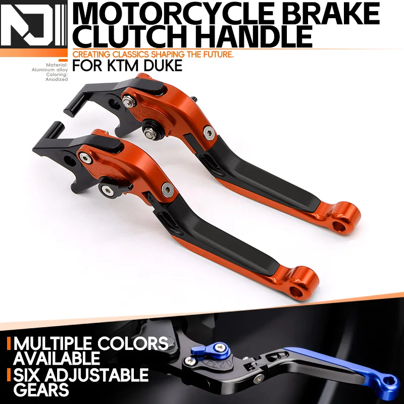 

For KTM DUKE 390/250/200/125 Duke390 2010-2024 2023 Motorcycle Brake Lever Clutch Lever Set Folding Handle Guard Levers DUKE250