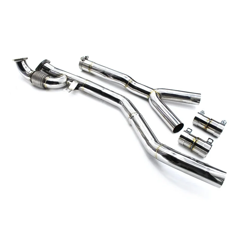 

Head Section High flow Pipes Exhaust Pipes branch downpipe Exhaust Pipe with catalyst for BMW M3 G80/G8X 3.0T 2021-2022