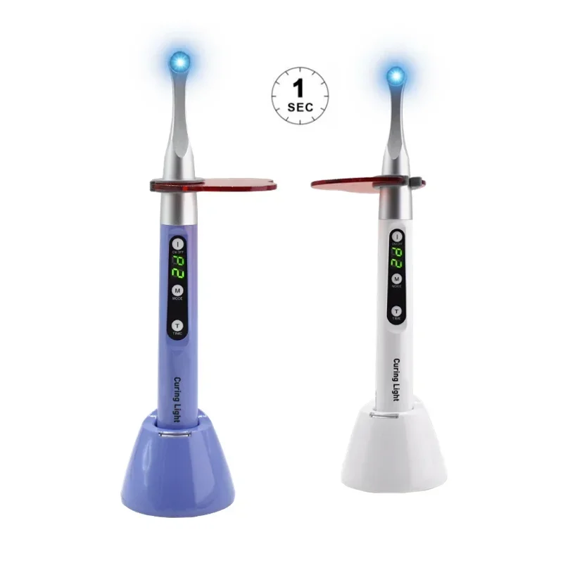 

den tal Cordless curing lamp Wireless Led Curing Light 1000-2500mw/cm2 Resin Cure den tal Equipment