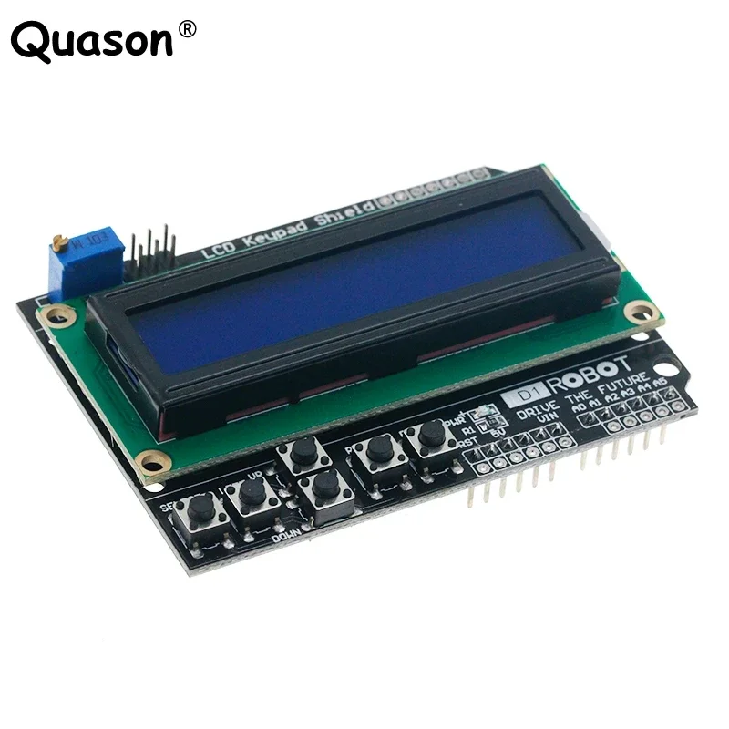 Lcd Keypad Shield LCD1602 Lcd 1602 Module Display Voor Arduino ATMEGA328 ATMEGA2560 Uno Blauw Scherm