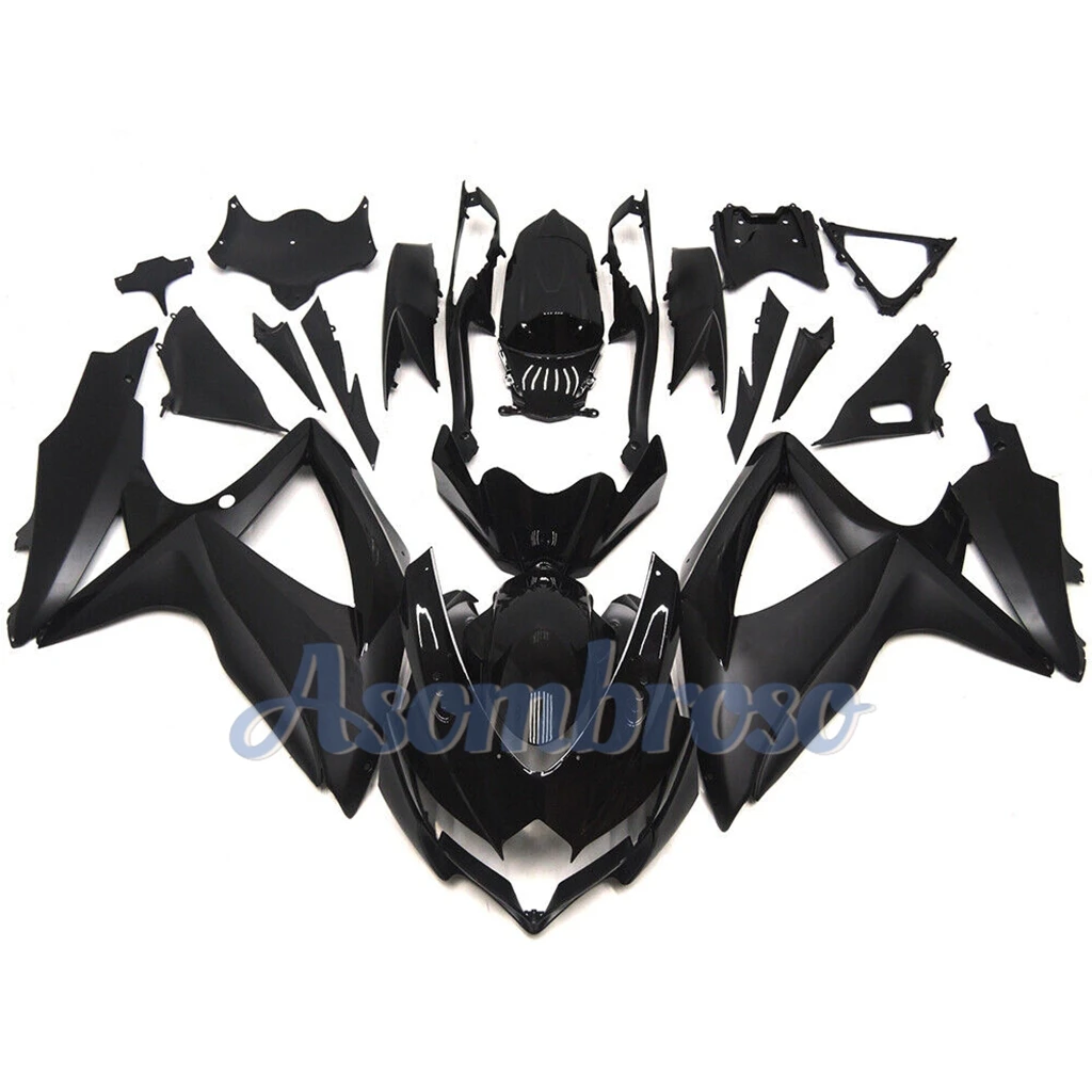 High Grade Black Fairings kit for SUZUKI 2008 2009 2010 GSXR600 750 08 09 10 K8 GSXR 600 K8 K9 motorcycle Repair parts