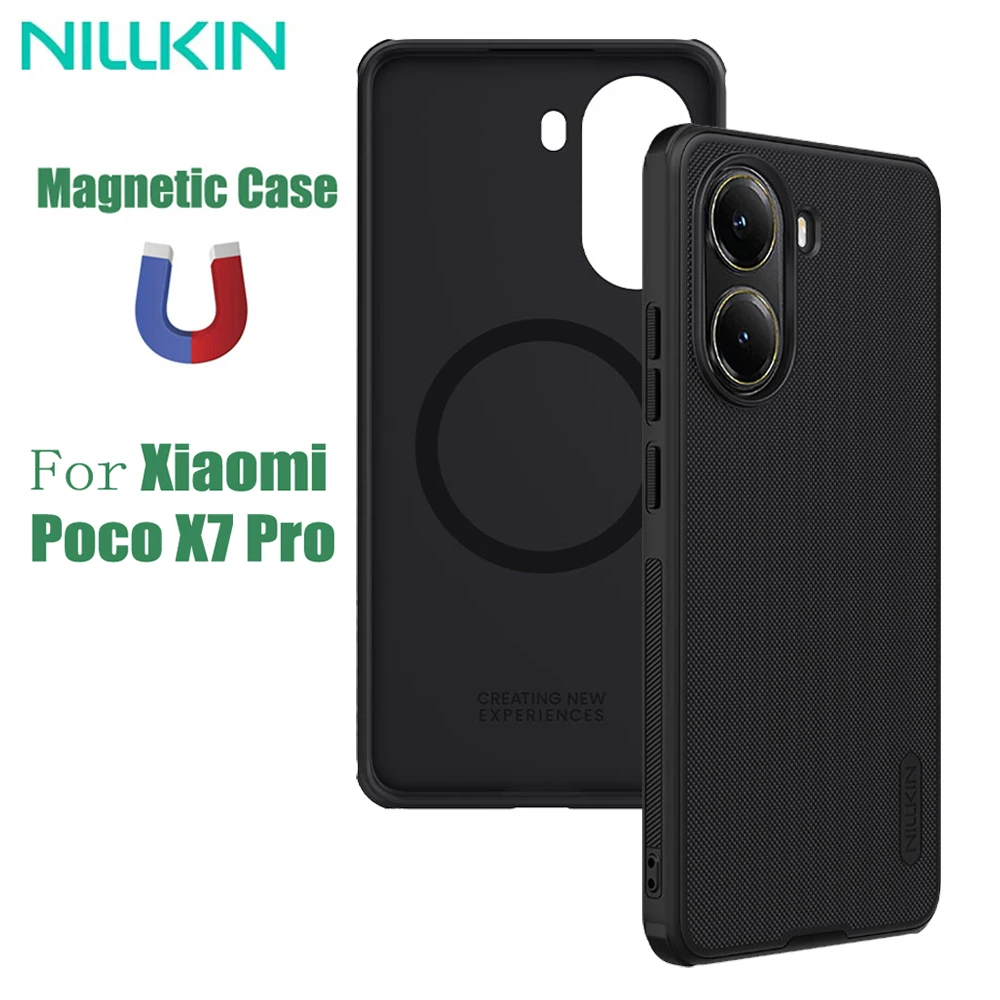 For Xiaomi Poco X7 Pro 5G MagSafe Case Nillkin Frosted Shield Pro