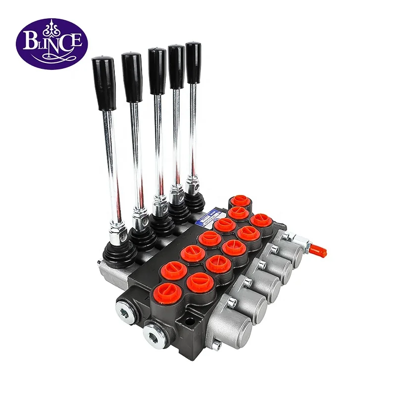 2P80 3P80 4P80 5P80 P80 Series Hydraulic Multi-way Directional Control Valve