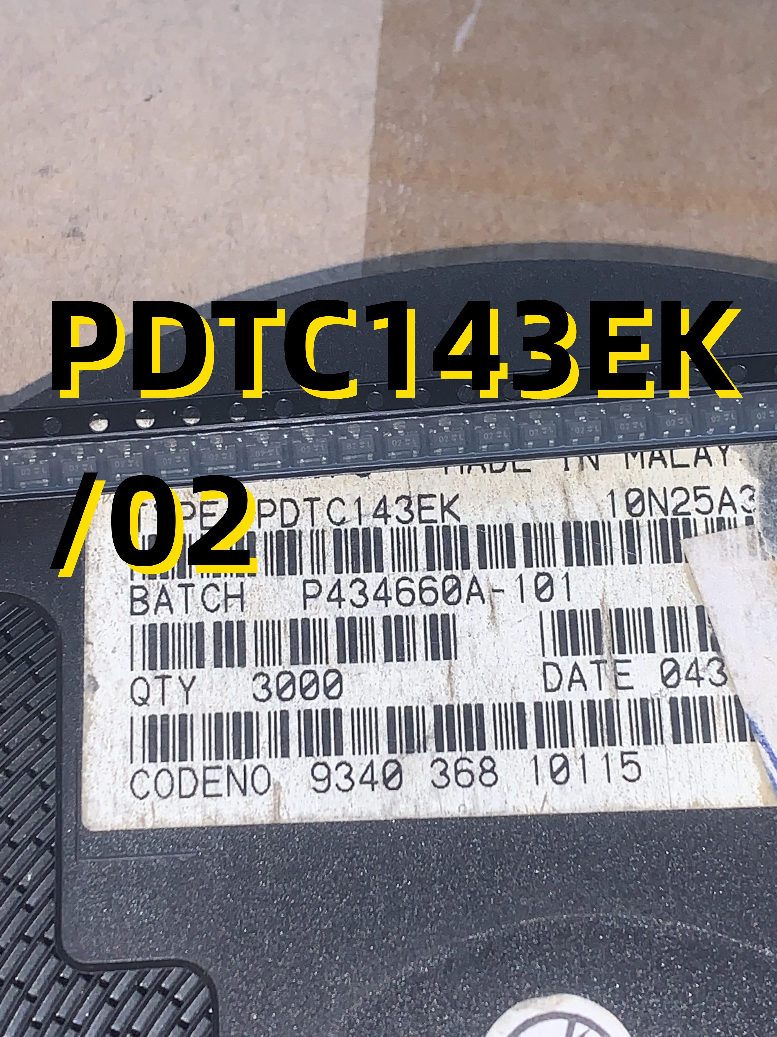 10 pezzi PDTC143EK /02