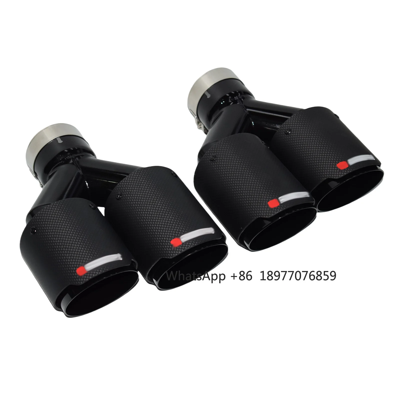 

Высококачественный 4-дюймовый матовый черный выхлопной наконечник из углеродного волокна для общественных двигателей, импортный глушитель из нержавеющей стали 304, экспорт