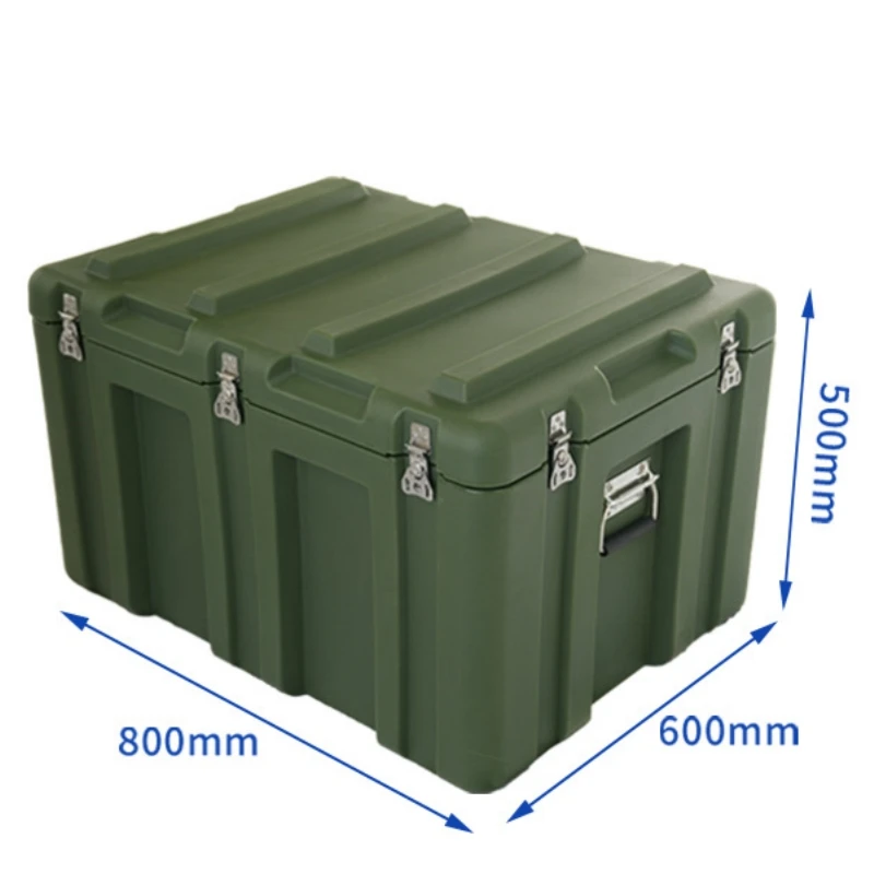Hard Rotomolding Plastic Cargo Case, Waterproof Durable Equipment Transport Box, 100% Protection, Heavy Duty Storage Solution