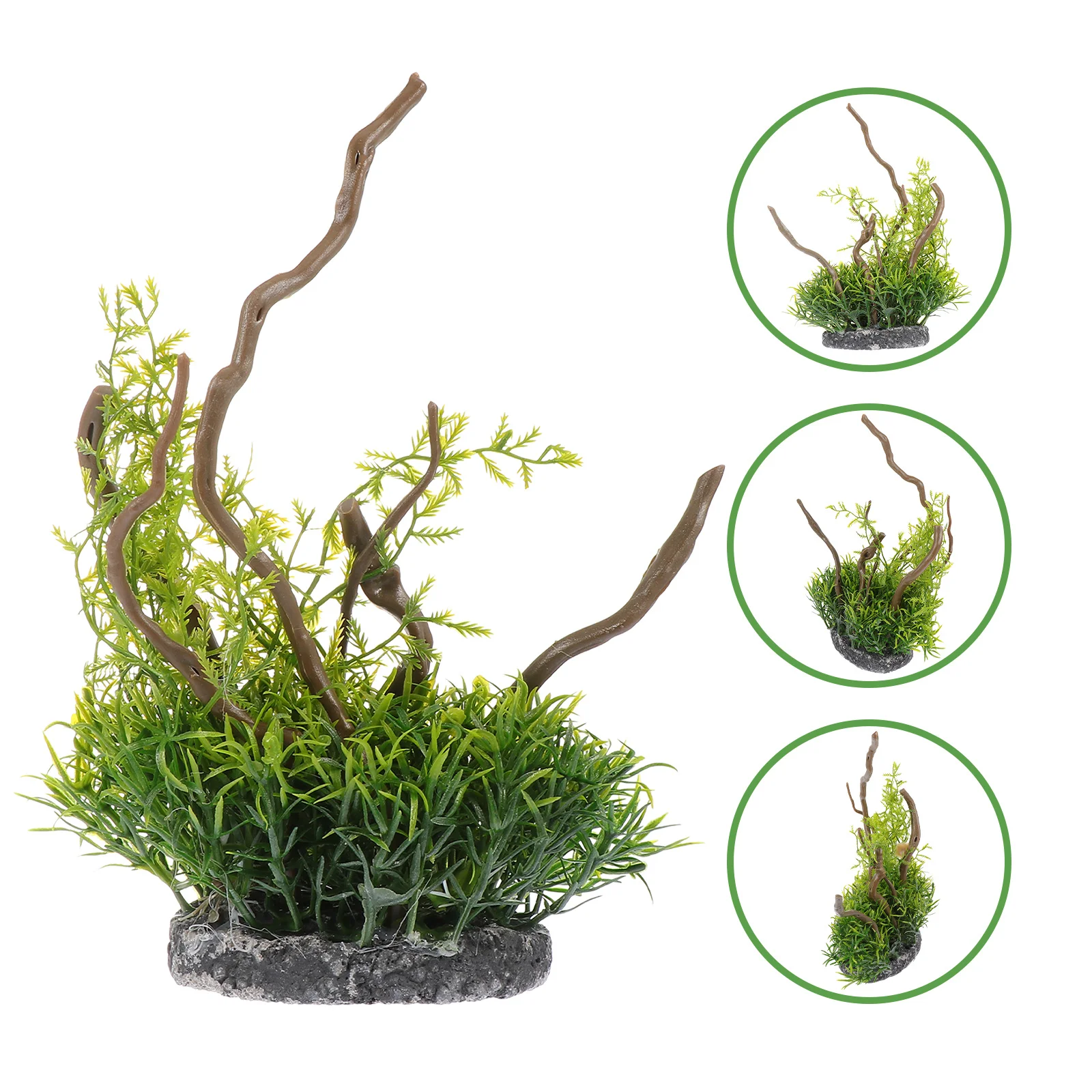 

1Pcs Simulation Plant Artificial Fish Tank Ornament Aquarium Decoration Realistic Underwater Landscape Adornment