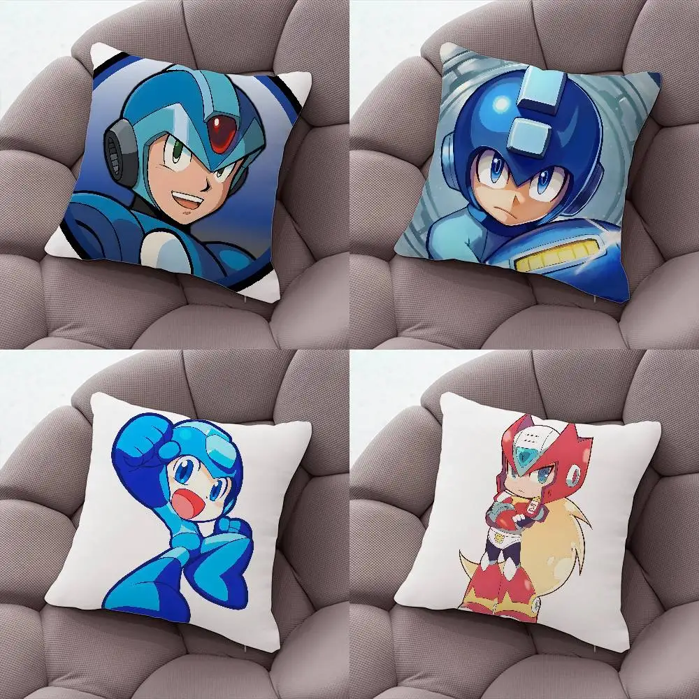 

M-Megaman X Game Pillowcase Pillows for Sofa Cover Decoration Home Decor Items Luxury Pillow Covers Cushion Cushions
