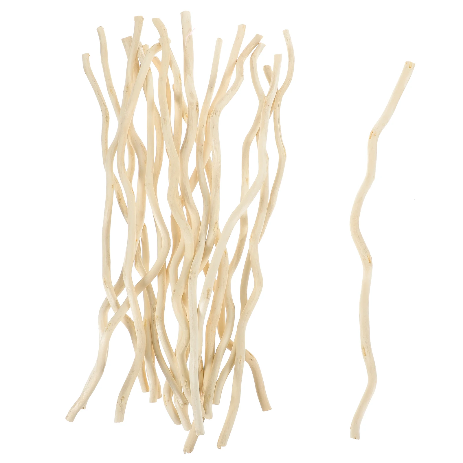 

20pcs Dry Twigs 10cm White Three pronged Sticks Natural Wood Craft Props for Natural Wood Twigs Stick DIY Sewing Accessories