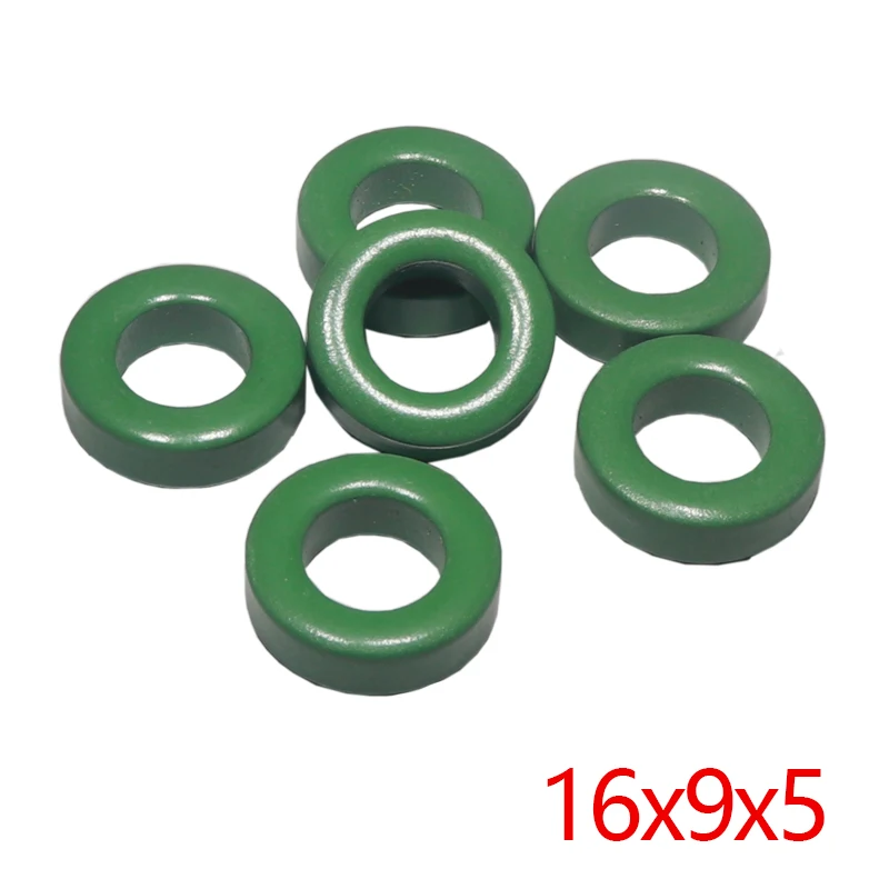 【20-10PCS】16x9x5mmMagnetic ring anti-interference ferrite magnetic core for common-mode inductor