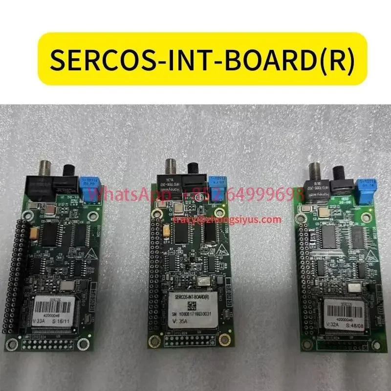 SERCOS-INT-BOARD(R) Second hand  driver sercos fiber optic communication board