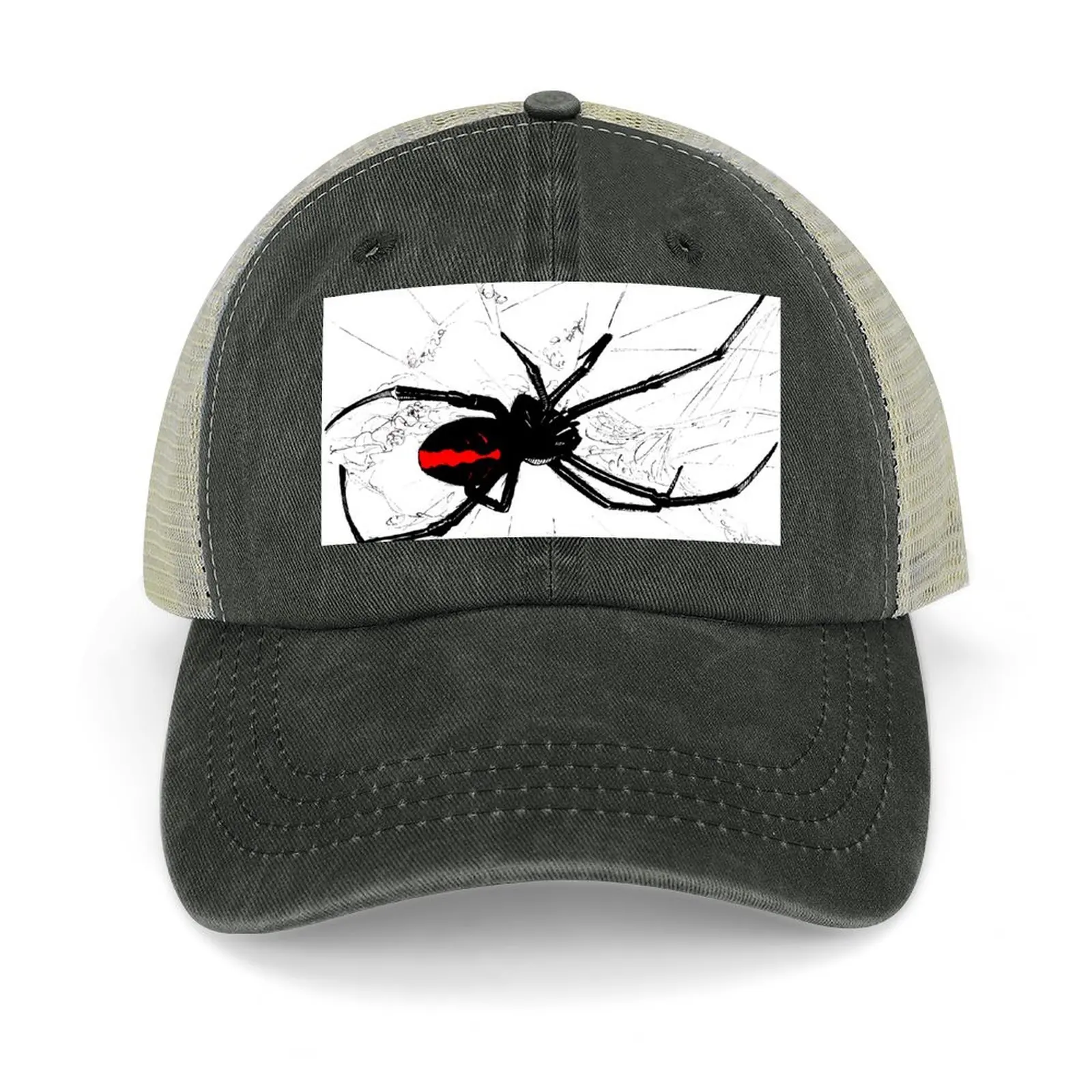 

Black Widow Baseball Cap Snap Back Hat Rave Kids Hat Man Women's