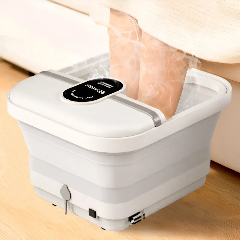 

Home Portable Electric Massage Footbath Heated Constant Temperature Folding Automatic Footbath