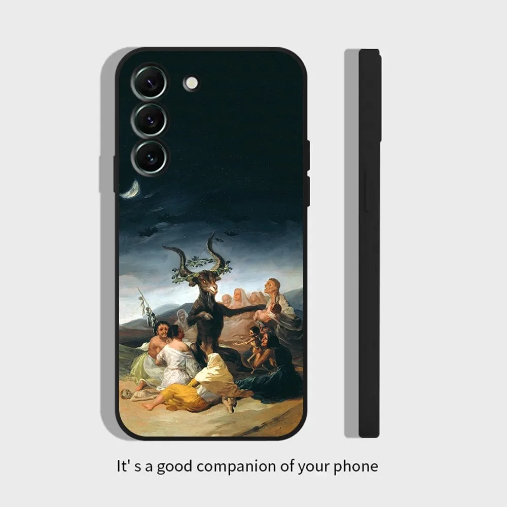 Spain Francisco Goya Art Phone Case For Samsung S21,S22 Ultra,S20,S30 plus,S22 plus,S23,S30 ultra 5G Silicone Cover