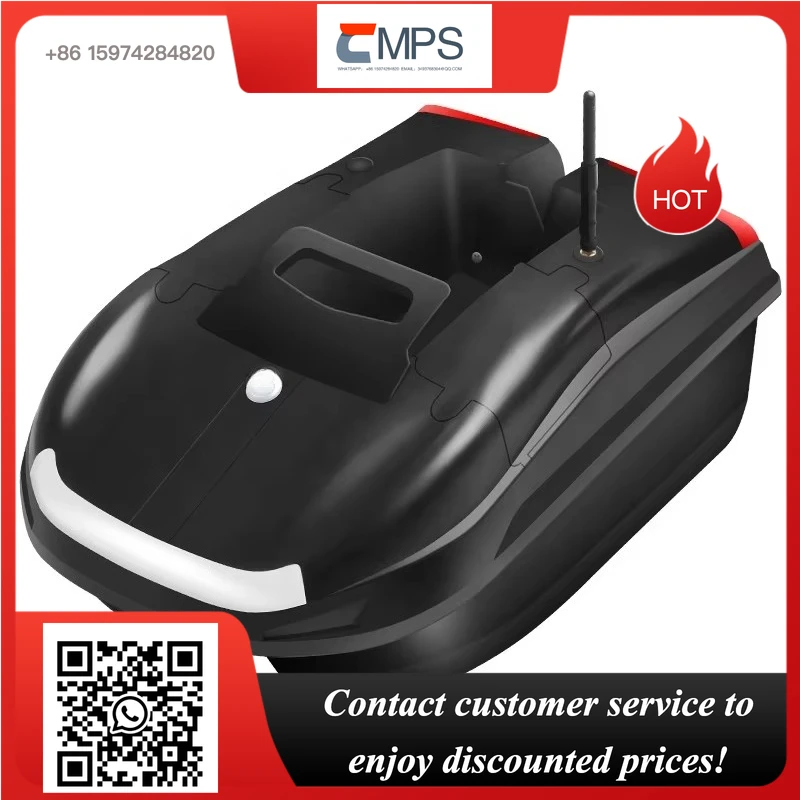 Melhor Barco de Pesca com Controle Remoto 3 em 1 com Sonar e GPS, Capacidade de Carga de 1,5kg, Barco RC para Pesca
