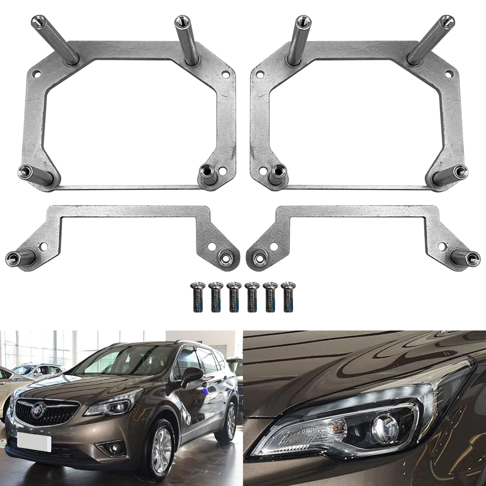 

Taochis Car-Styling Adapter Frame Headlight Bracket for Buick Envision LED 2014-2018 Cadillac XT5 LED 2016-2018 Hella 3R G5 5