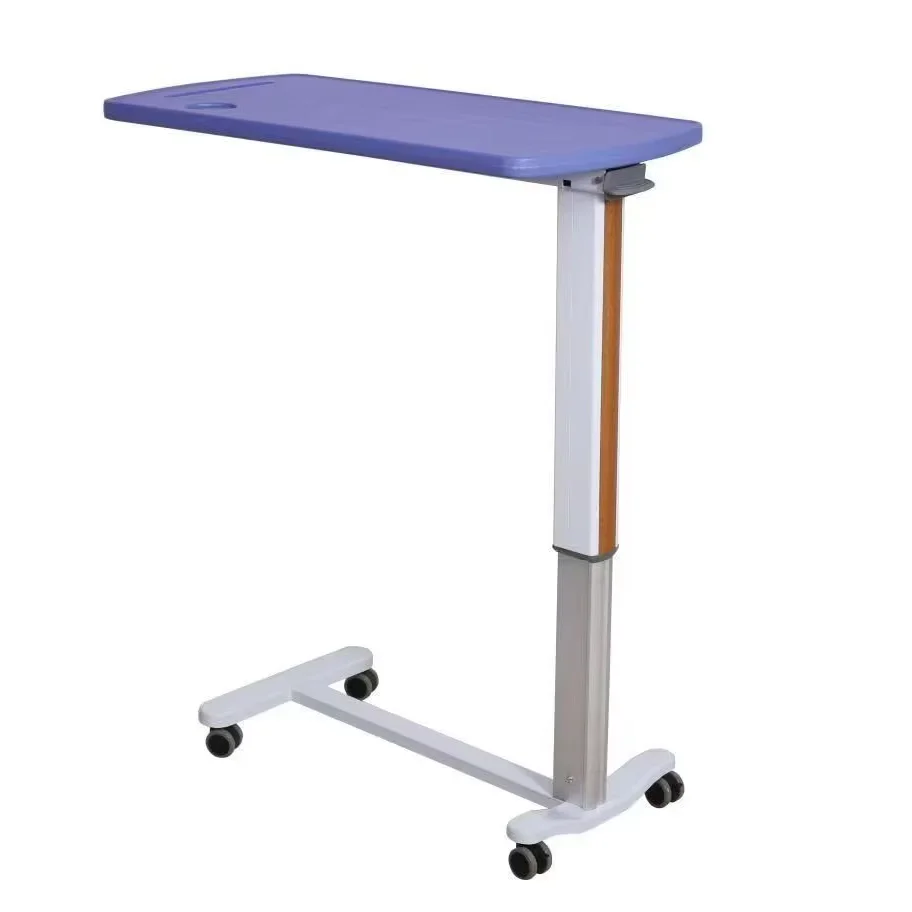 طاولة طعام قابلة للتعديل اقتصادياً للارتفاع وقابلة للتعديل للمرضى #1