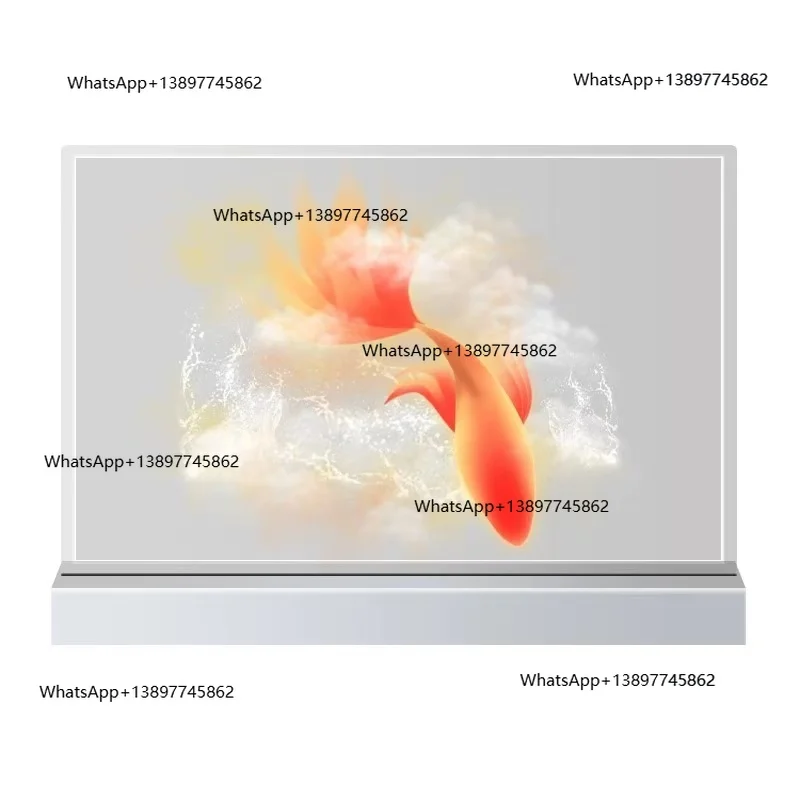 Peiqi 55 بوصة شاشة Oled شفافة 4k HD تعمل باللمس رقيقة جدا شفافة OLED لافتات رقمية وعرض LW550JUL-HMA1 LW550JUL