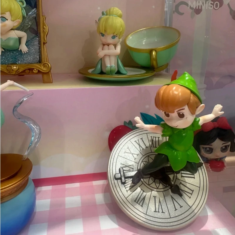 الأصلي بيتر بان فقدت الكنز سلسلة صندوق أعمى أنيمي الشكل بيتر بان أنيمي الشكل صندوق غامض مكتب الديكور صندوق دمى هدايا