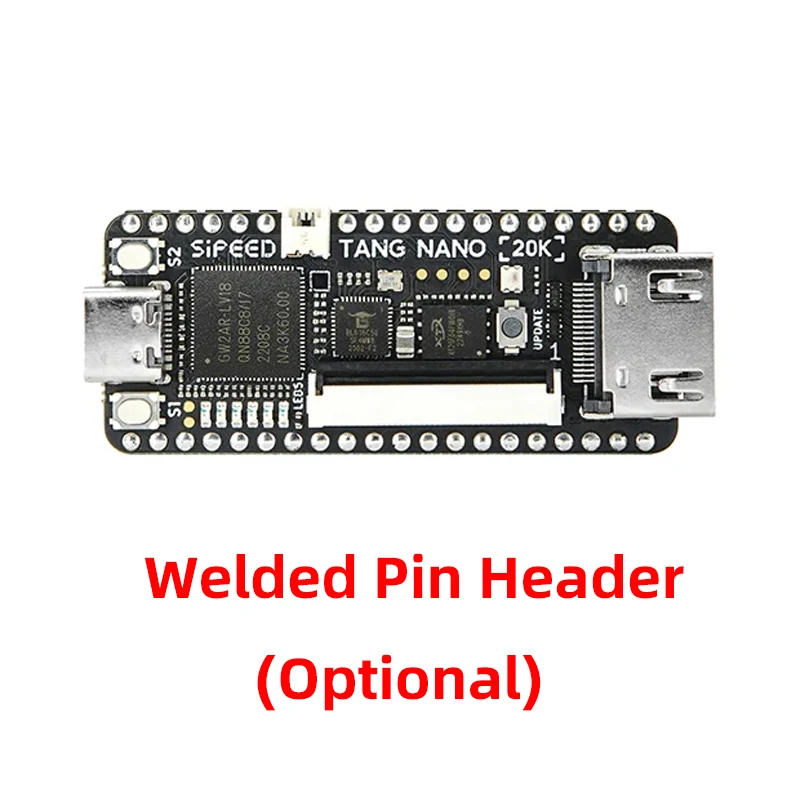 Sipeed Tang Nano 20K FPGA Scheda di sviluppo RISC-V Linux Lettore di giochi retrò Supporto RGB LCD Scheda TF 64Mbit SDRAM 20K LUT4