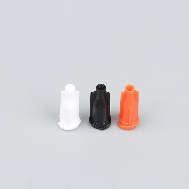 High Quality 100pcs Syringe Tips Caps Injector Dispenser Dispensing Needle Sealing Plug for Daily Life & Work Needs