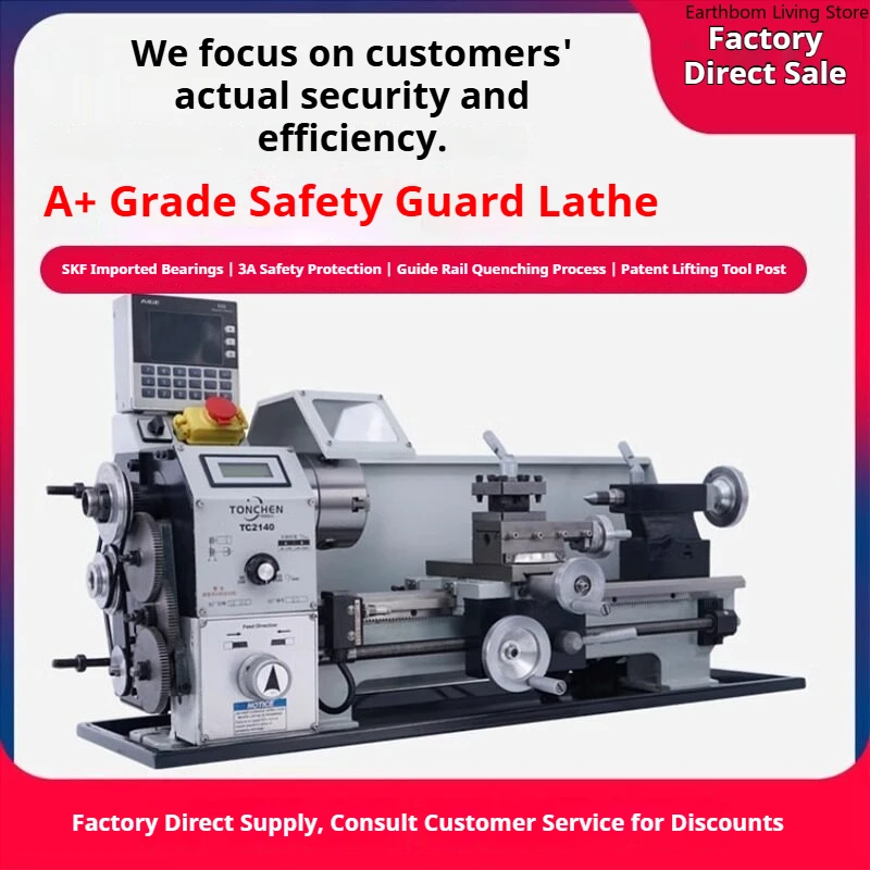Multifunctional Mini Lathe Instrument High Precision Mini Lathe Mini Model Nice Commercial Machinery Draaibank ZY60XXCC