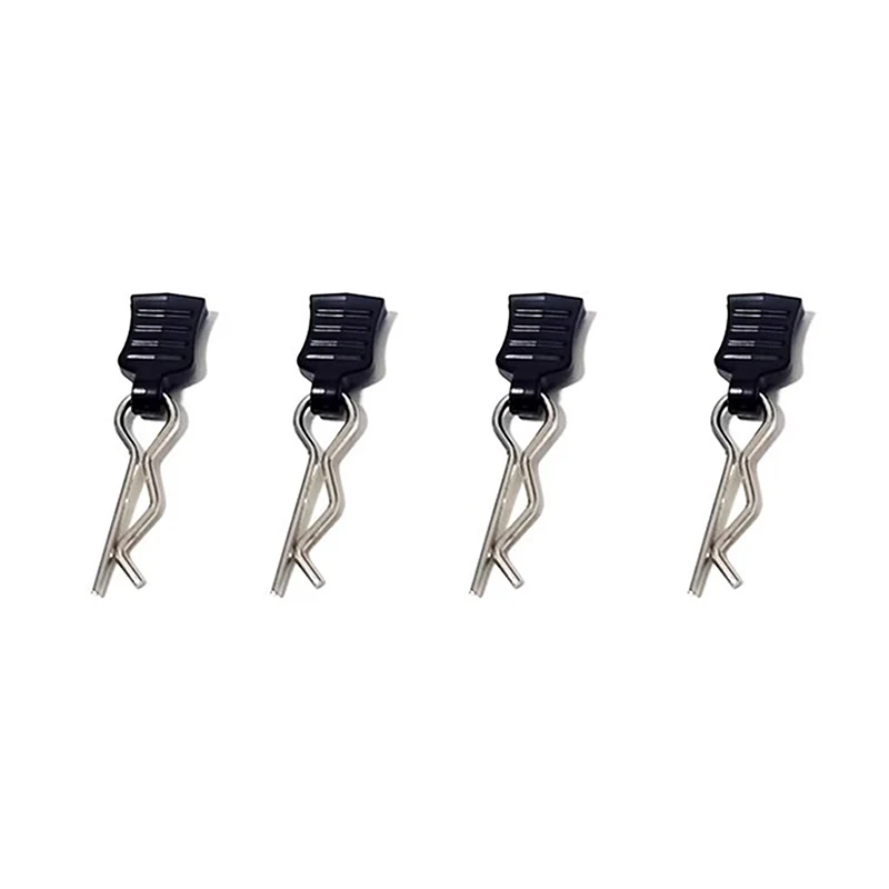 4PCS RC Body Clips with Pull Tabs Car Clips R Clips for  1/10  RC Model Car Toys Spare Parts