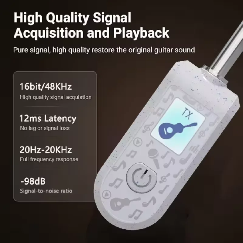 Sistema transmisor y receptor XLR de guitarra inalámbrico Sistema de micrófono inalámbrico profesional para sistemas PA BETA58 E945 mezclador de audio DJ
