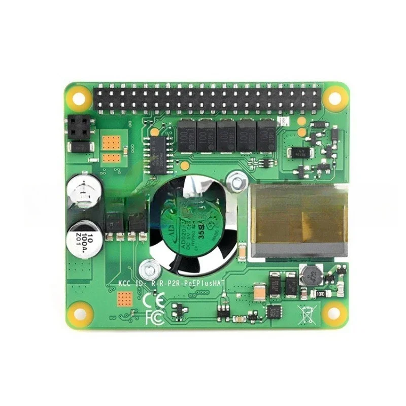 

Raspberry Pi 4th generation Raspberry Pi PoE + HAT expansion board, powered by Ethernet, supports 802.3af