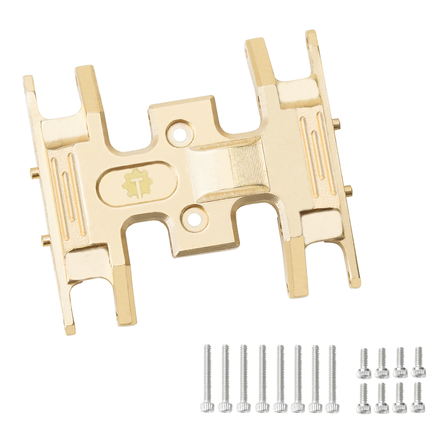 

TCRC Brass Skid Plate for Axial SCX24 Bronco Gladiator Deadbolt C10 1/24 RC Crawler Upgrade Parts
