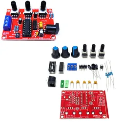 XR2206 High Precision Signal Generator DIY loose parts with case Function Generator sine wave