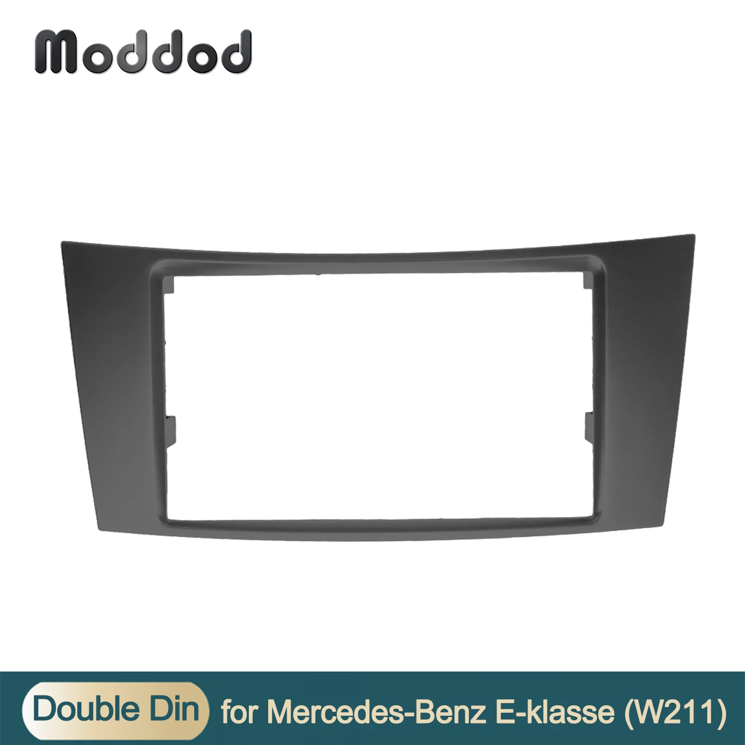 Stereo Player Panel For MERCEDES-BENZ E-klasse (W211) Radio DVD Dash Mounting Double Din Fascia Installation Trim Kit Face Frame