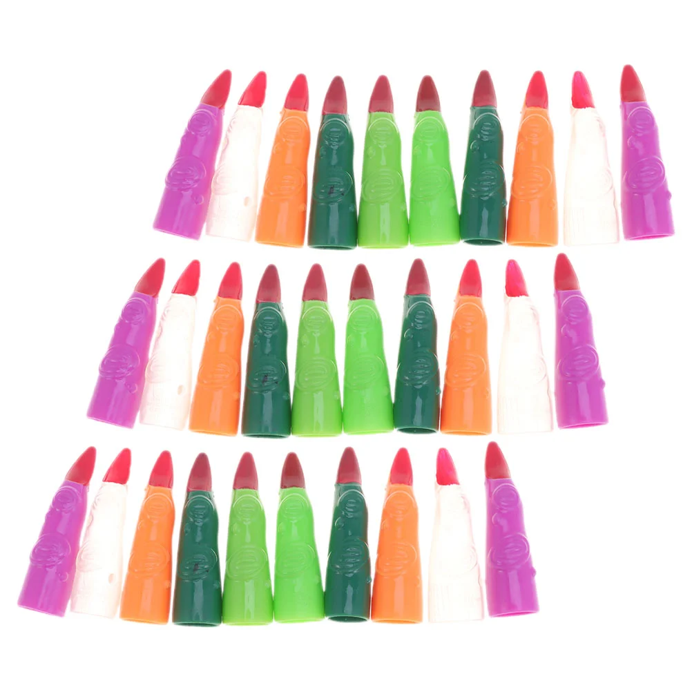 100 Pcs Witch Fingers Costume Halloween Masquerade Nails Supplies for Cosplay Prank Props Plastic Fake Costumes