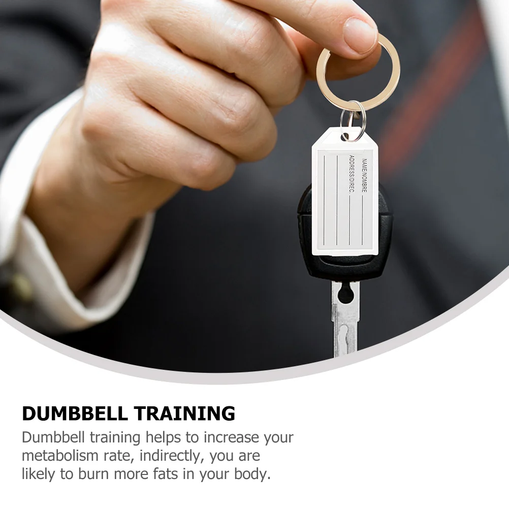 

60Pcs Key Labels Color Coding Tags with Clear Window Multi-Purpose Key Identifiers for Office Hotel Home Luggage Management